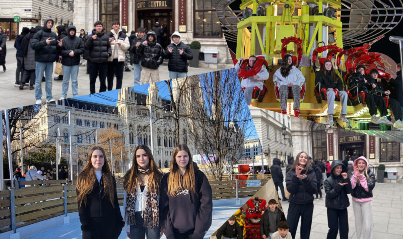 1. Klassen auf Wien-Exkursion