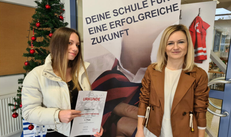 3. Platz beim Aufsatzwettbewerb „Hrvatski-Ruski-Magyar