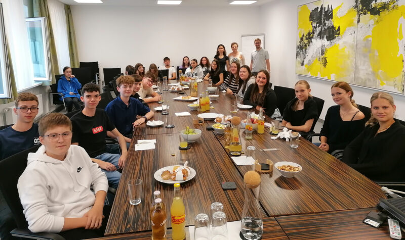 Lehrausgang zur Raika Oberpullendorf