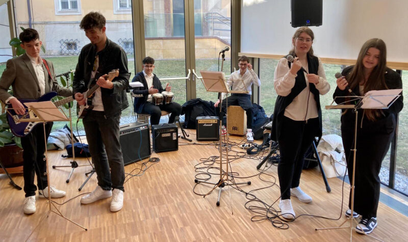 Schulband am Theotag in Eisenstadt