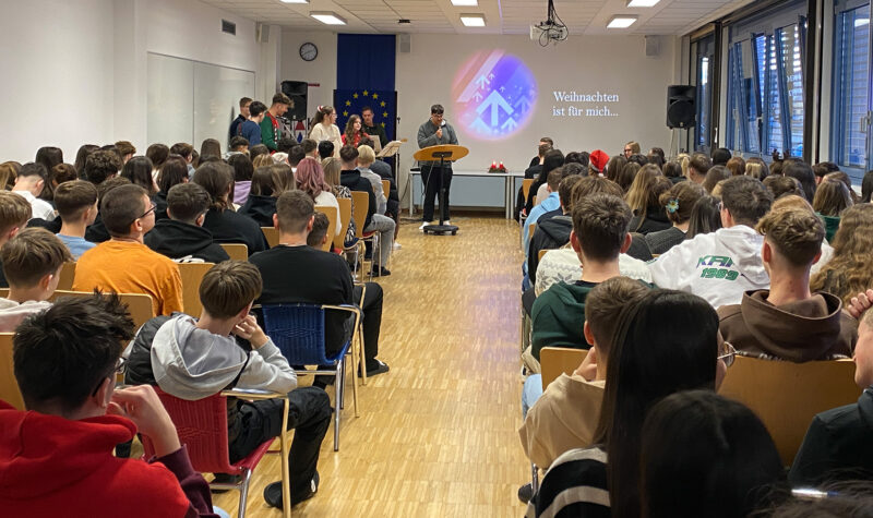 Abschied in die Weihnachtsferien