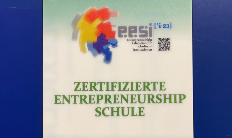 Erneut zur Entrepreneurship-Schule ausgezeichnet!