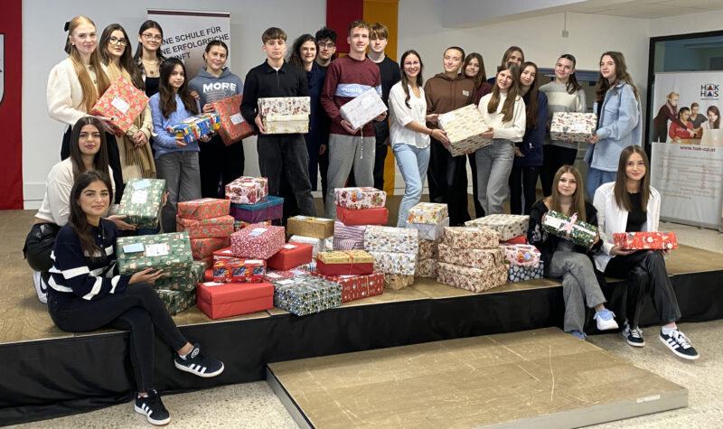 Weihnachtspackerl-Aktion