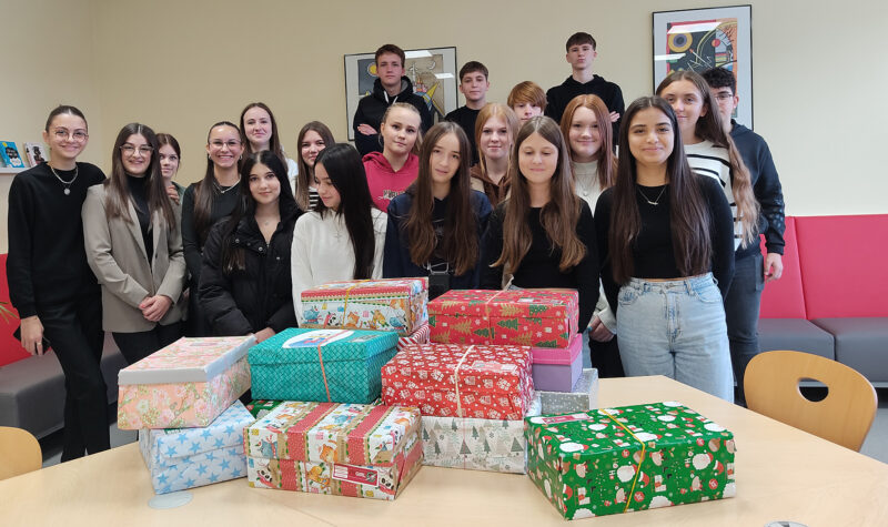 Weihnachten im Schuhkarton