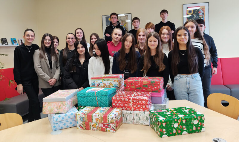 Weihnachten im Schuhkarton